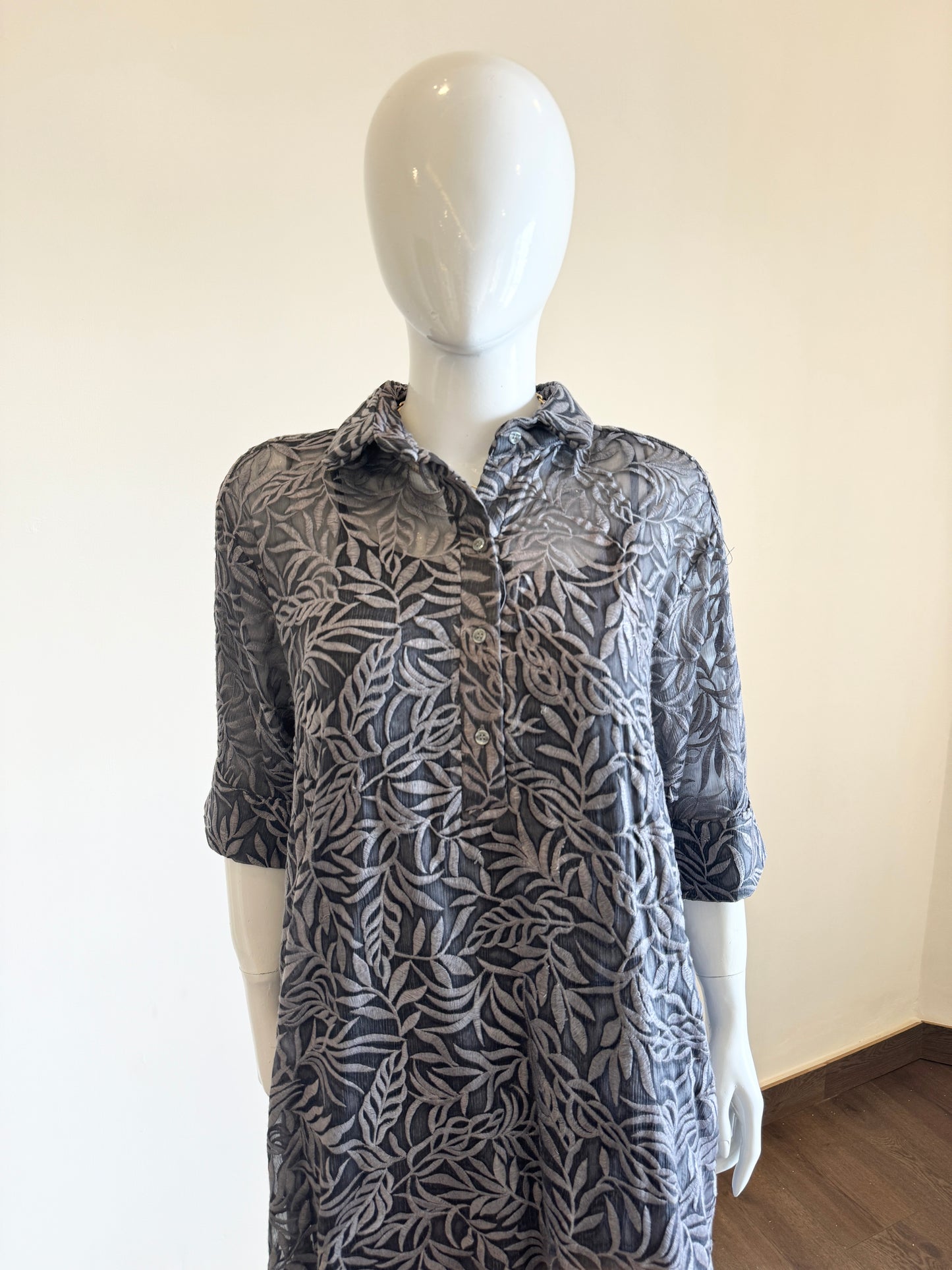 Gray Fern Tunic