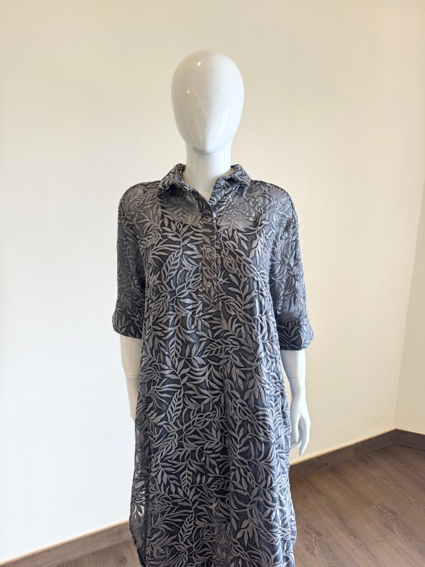 Gray Fern Tunic