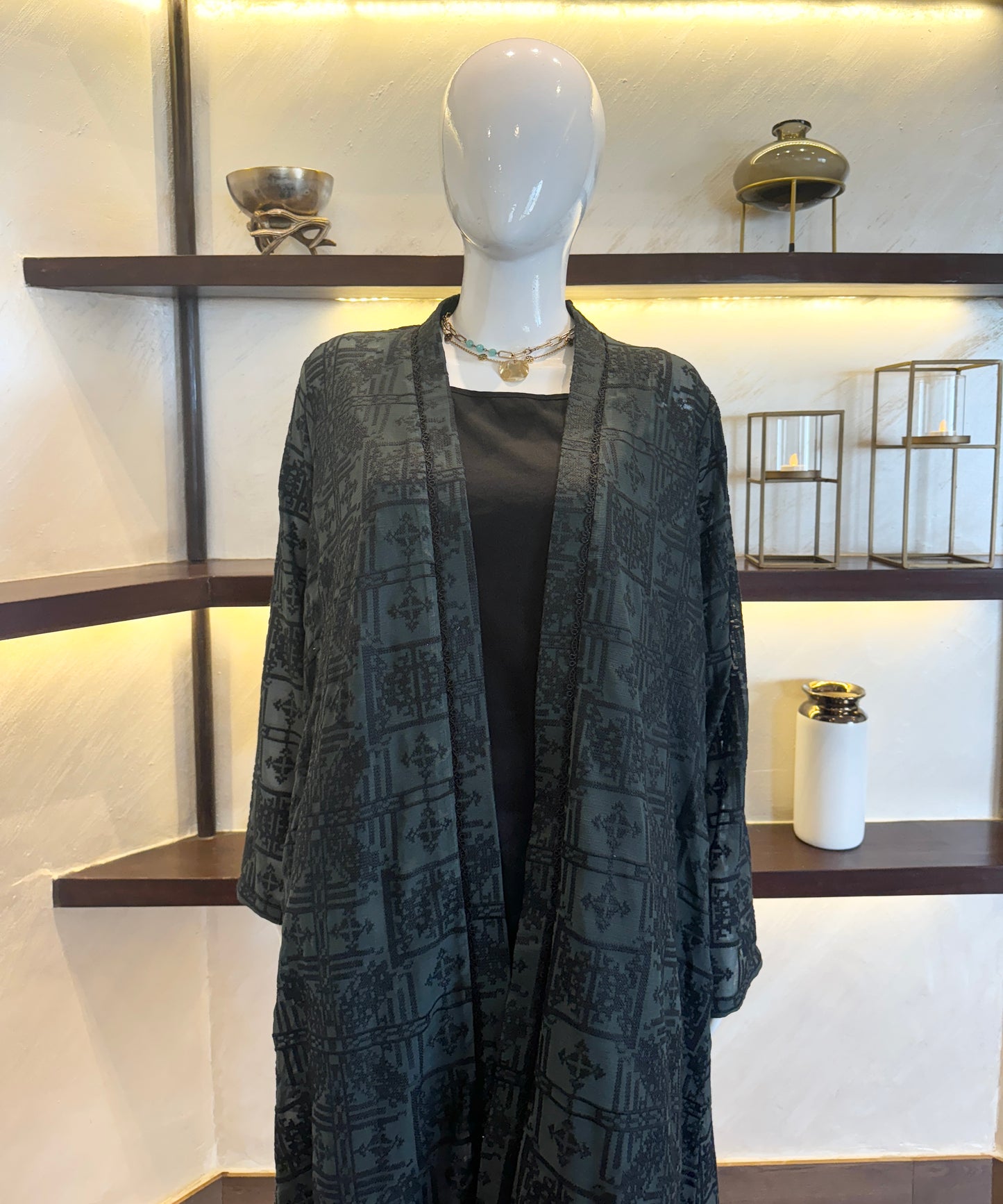 Cross Stitch Thread Kimono