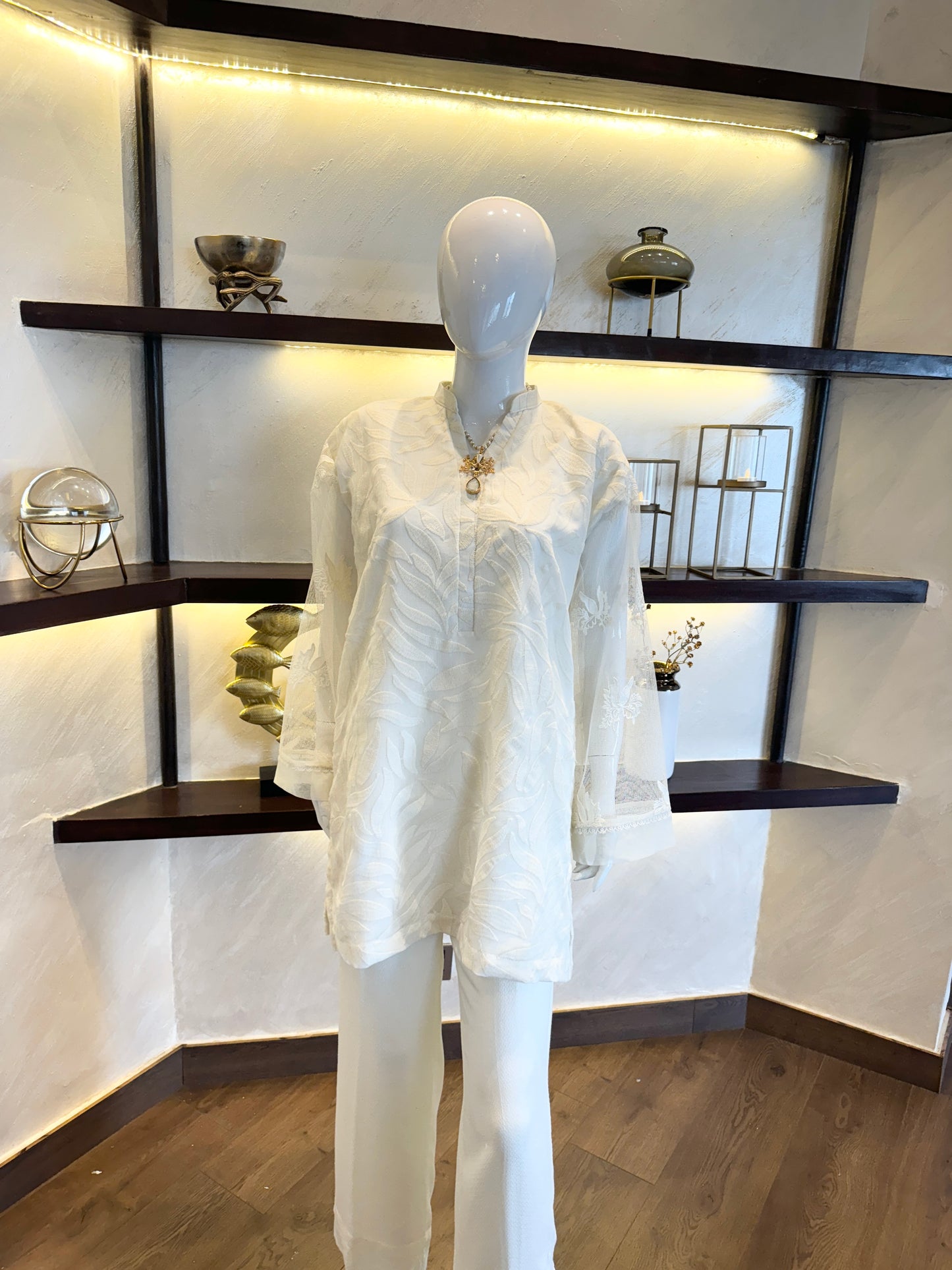 Ivory Serenity Tunic