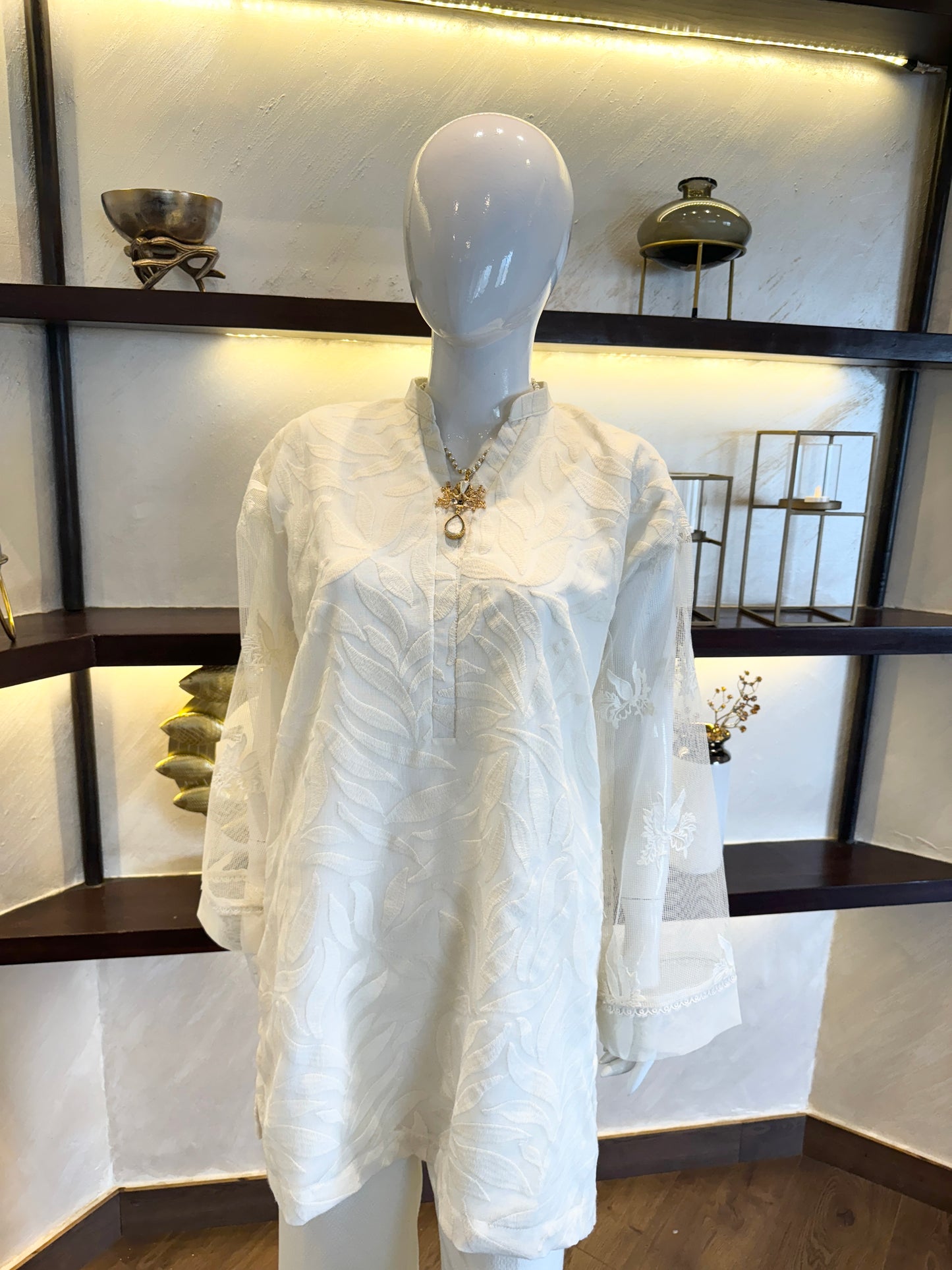 Ivory Serenity Tunic