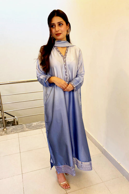 Serene Blue Luxe Ensemble